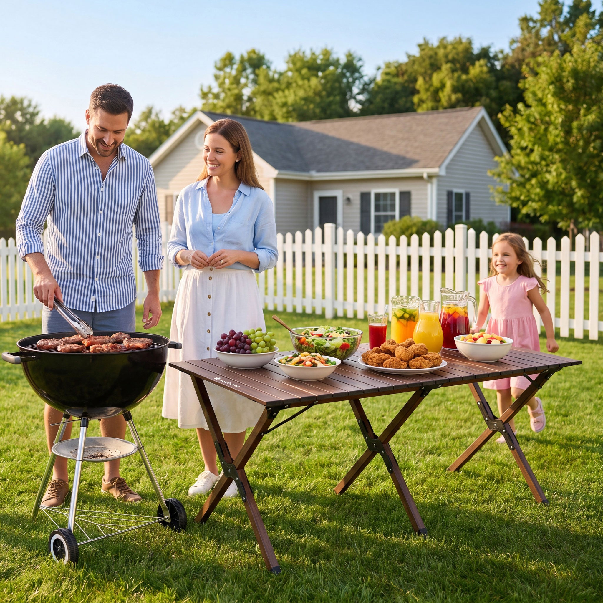 Portable Roll-Up Camping Tabletop