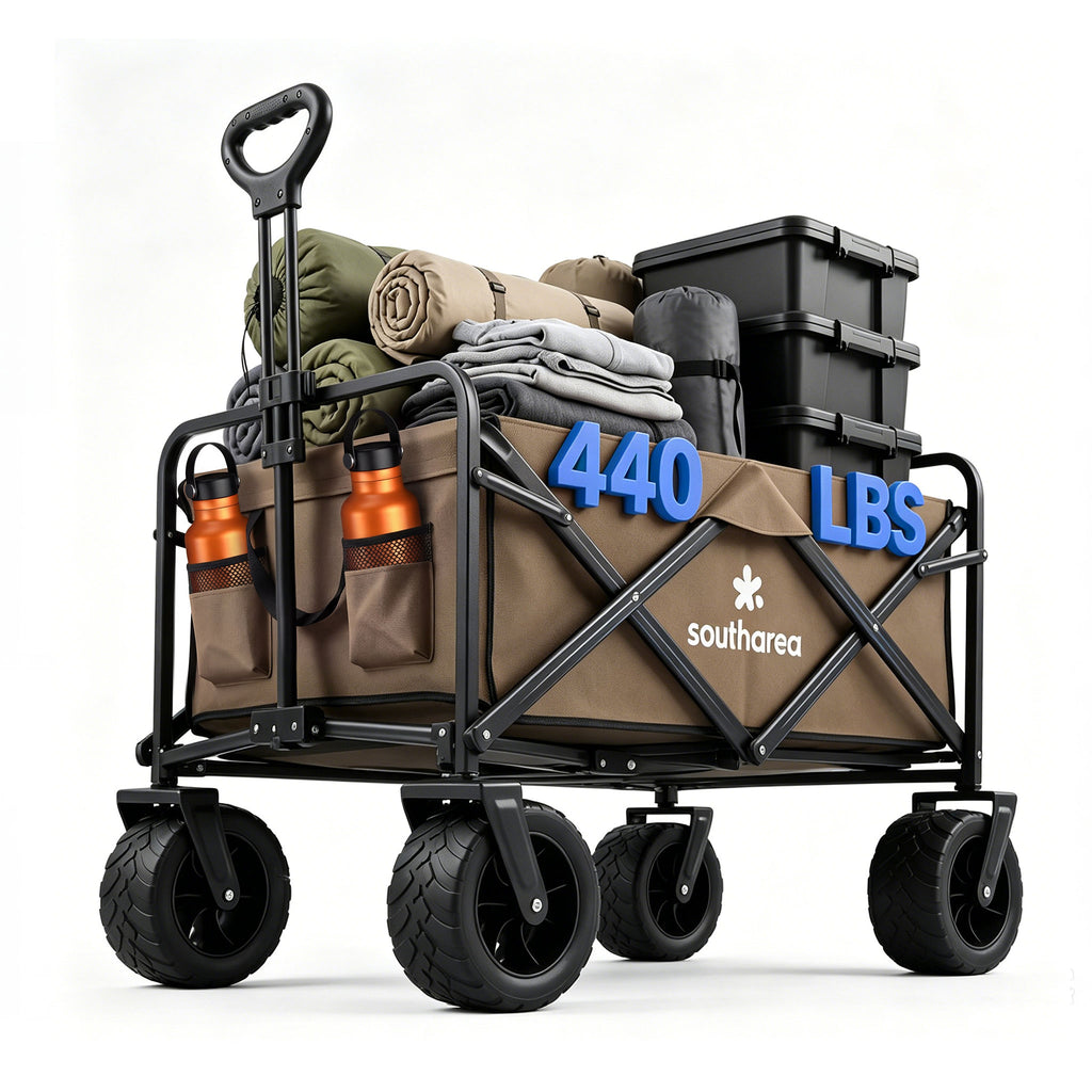 Portable Foldable Outdoor Camping Wagon Cart