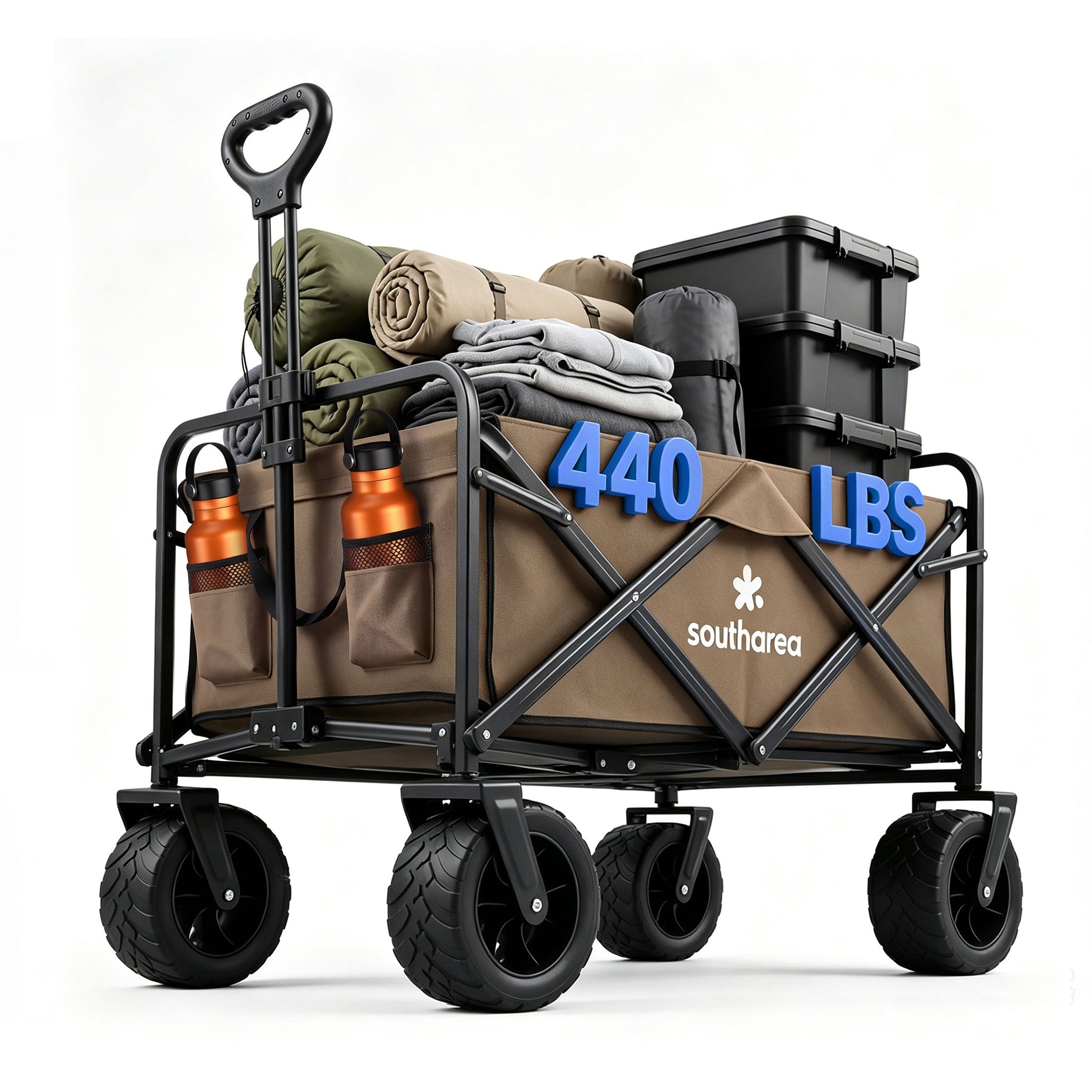 Portable Foldable Outdoor Camping Wagon Cart