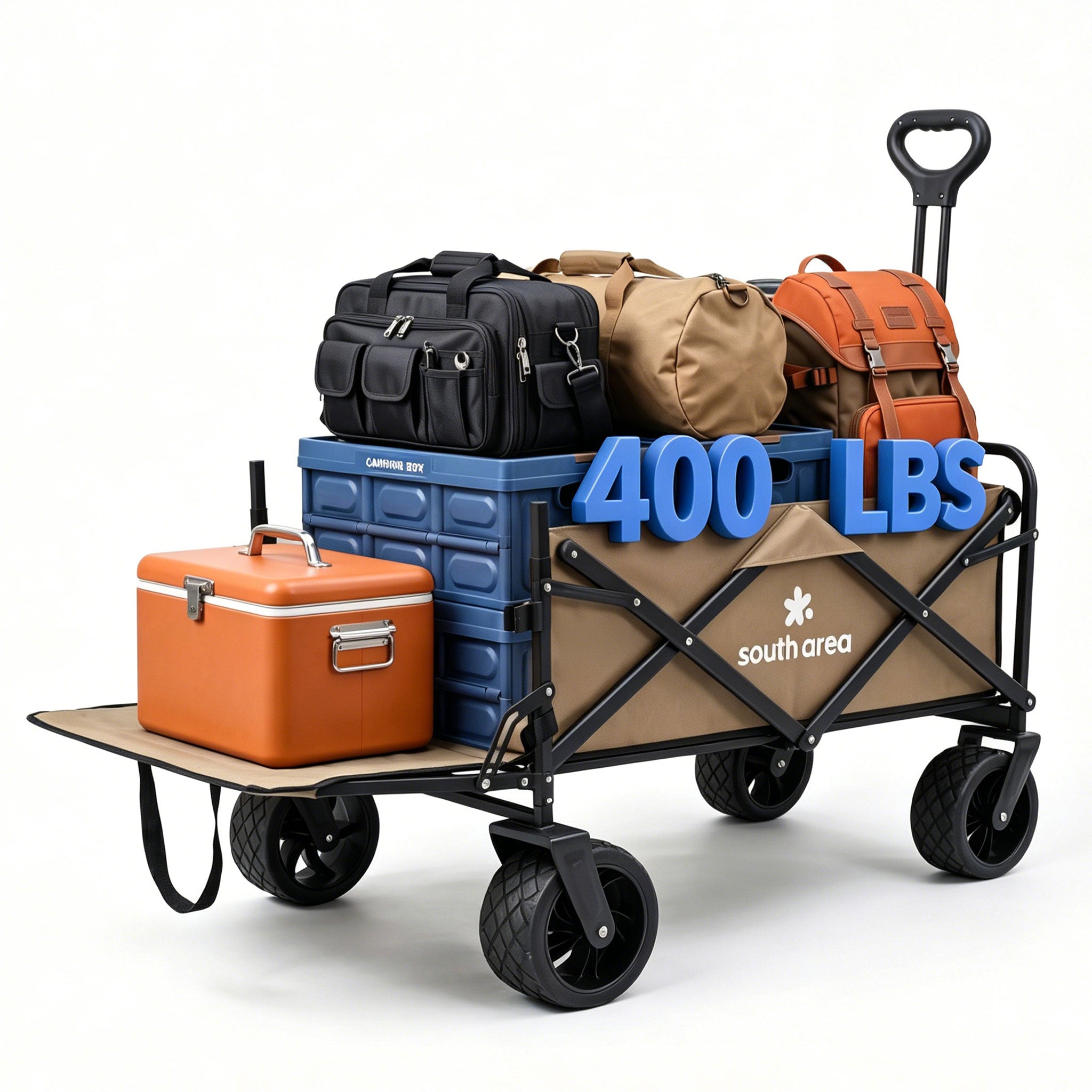 Portable Foldable Outdoor Camping Wagon Cart