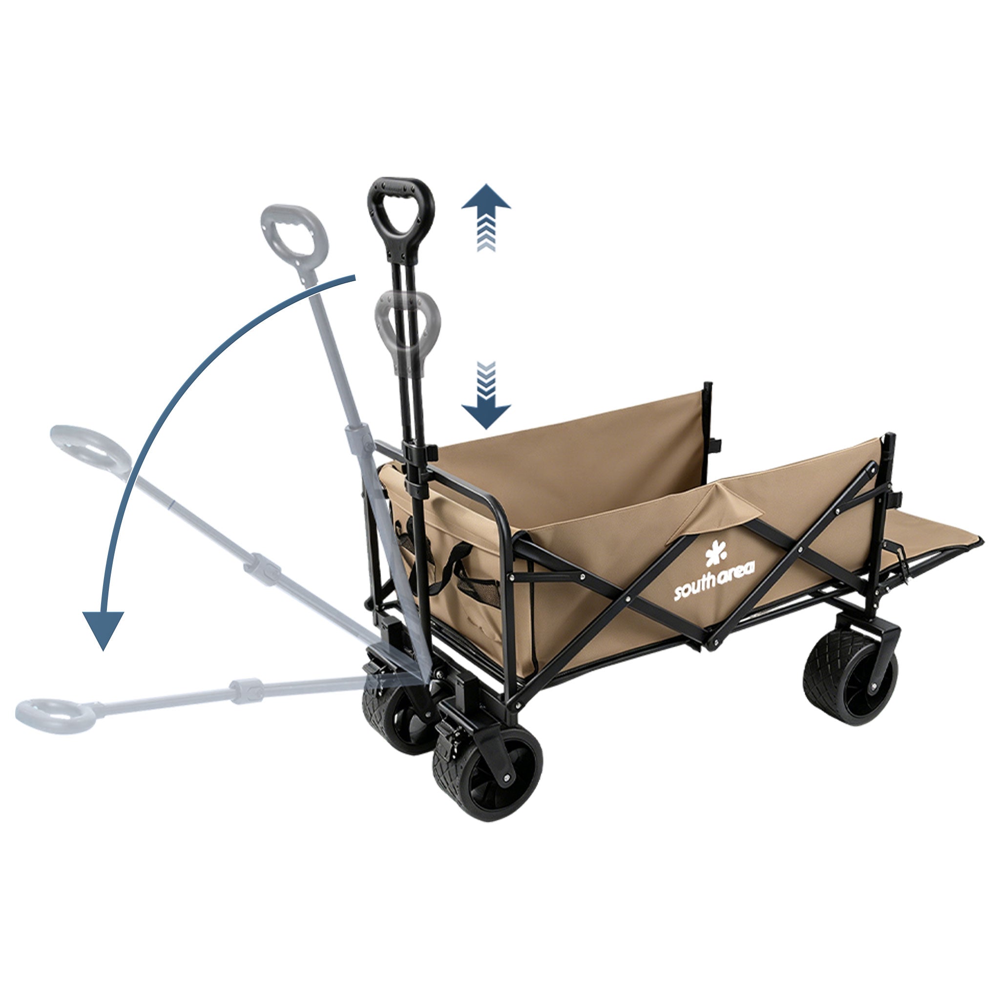 Portable Foldable Outdoor Camping Wagon Cart