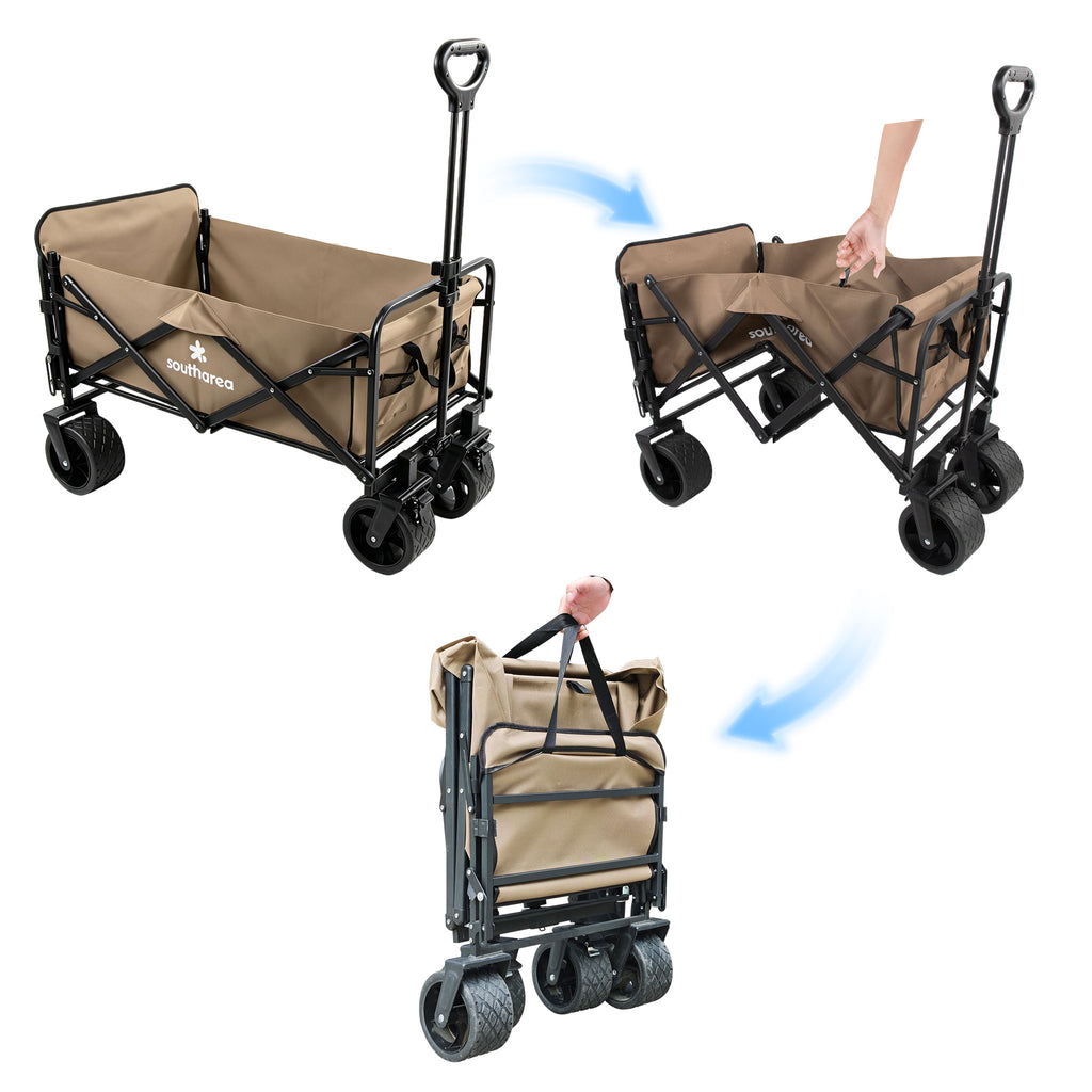 Portable Foldable Outdoor Camping Wagon Cart