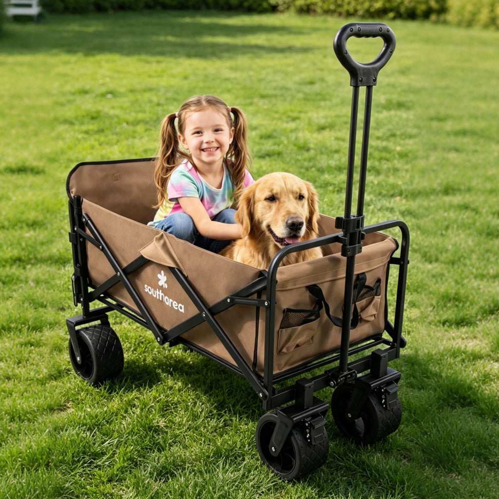 Portable Foldable Outdoor Camping Wagon Cart