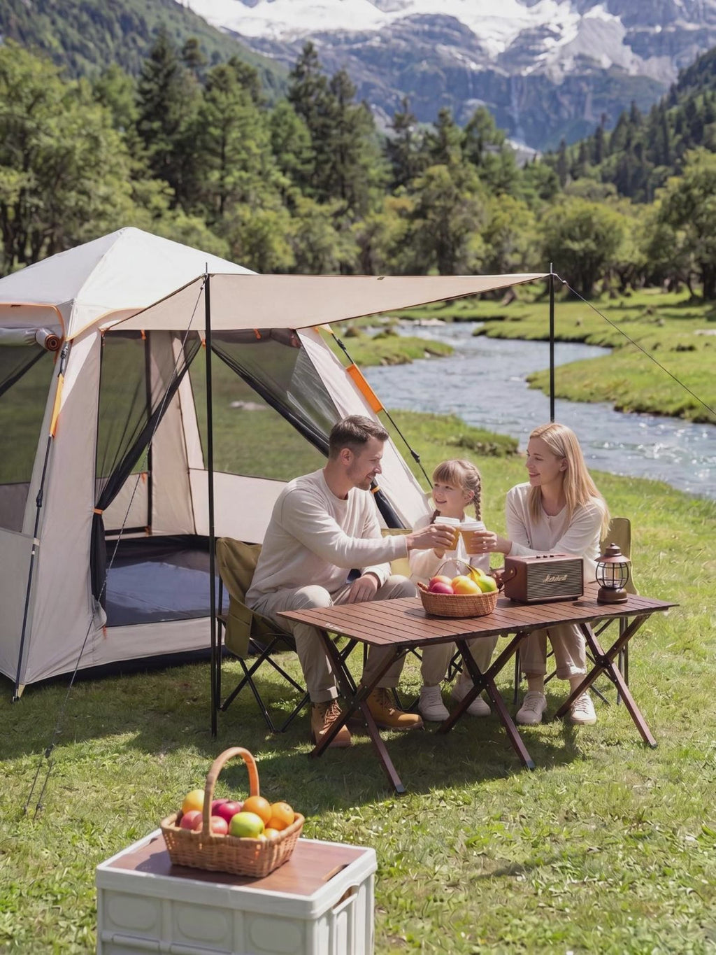 Portable Roll-Up Camping Tabletop