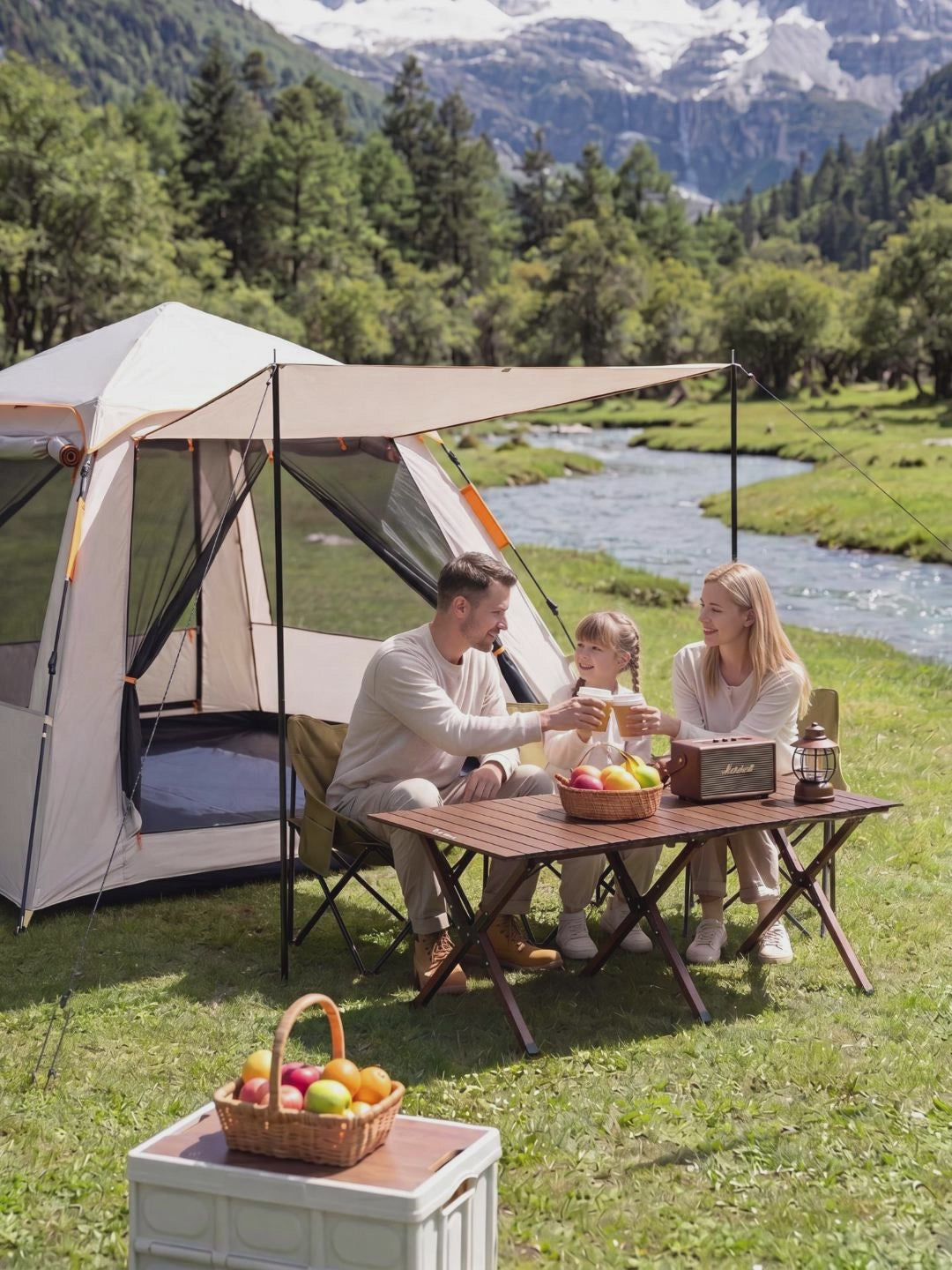 Portable Roll-Up Camping Tabletop